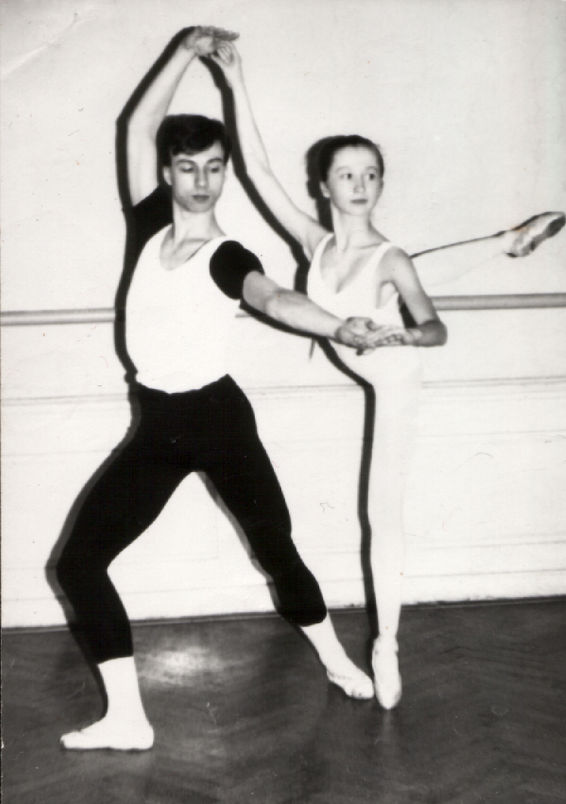 Daria Klimentová na taneční konzervatoři. Foto: soukr. archiv D.K.